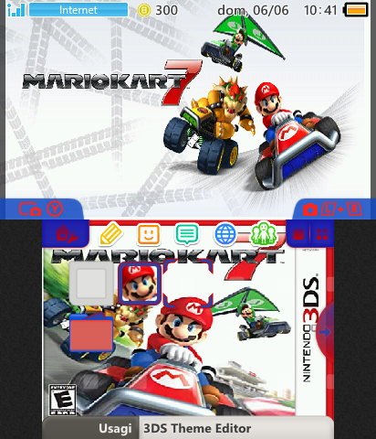 MARIO KART 7 TEMA DISPONÍVEL 3DS