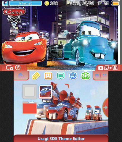 CARS TOON TEMA 3DS