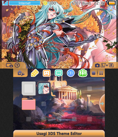 Saint Seiya aesthetic theme