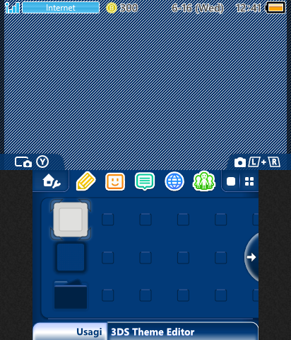 Metallic Blue Theme v2