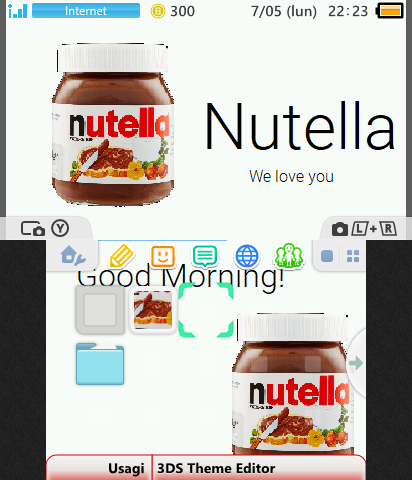 Nutella Theme - Tema Nutella