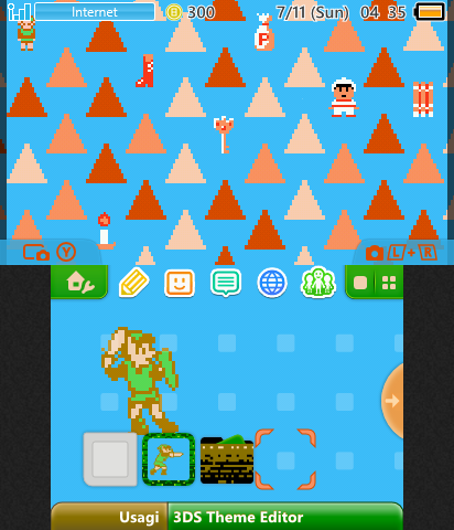 Zelda 2 NES Sword-swinging Link