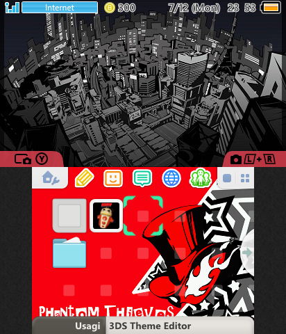 P5 Beneath the Mask Rain