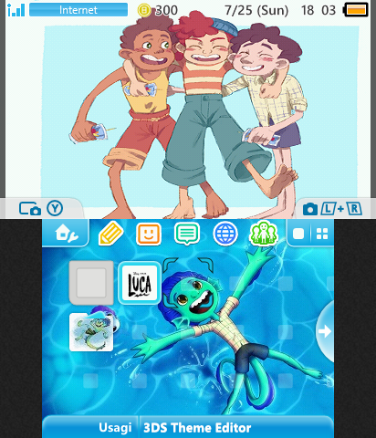 Luca Fan Art Theme V1