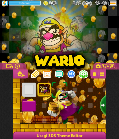 Wario Golden Rain