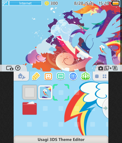 rainbow dash theme
