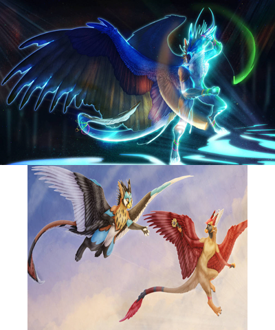 Dutch angel dragon splash