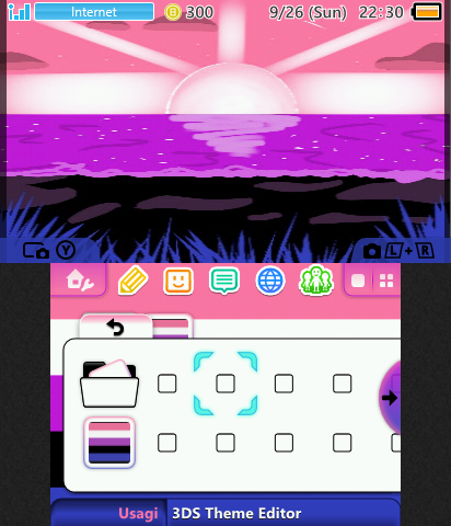 Genderfluid Landscape & Flag