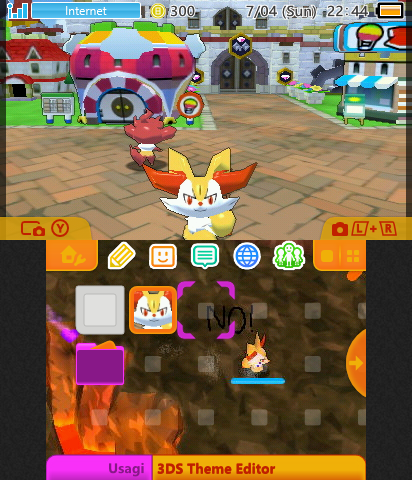 Braixen theme