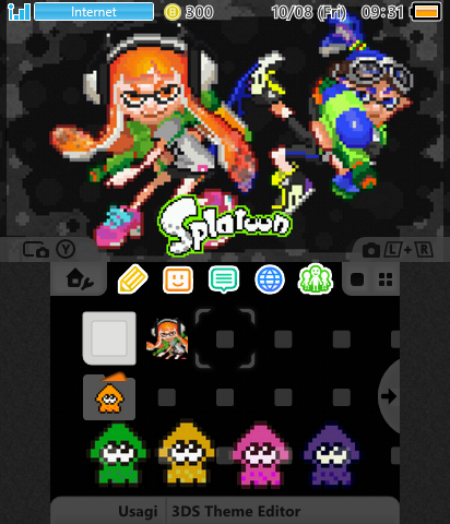 Splatoon Pixel Theme