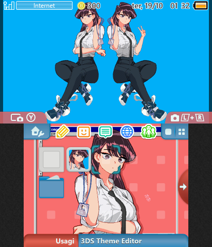 Komi Can't Communicate Theme