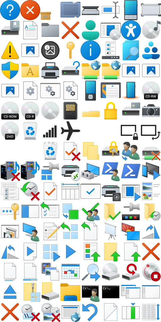 Windows 11 System Icons