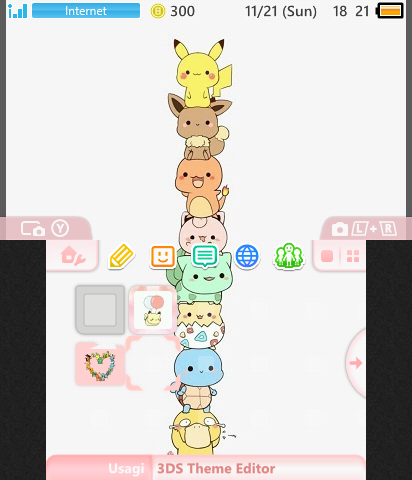 Pokemon Kawaii Baby Pink Theme