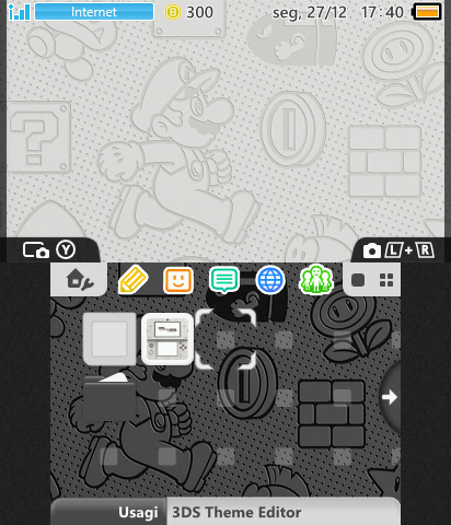 New 3DS Pattern (BW version) v2