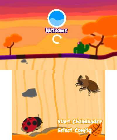 Wide sandy Desert |Splash Screen