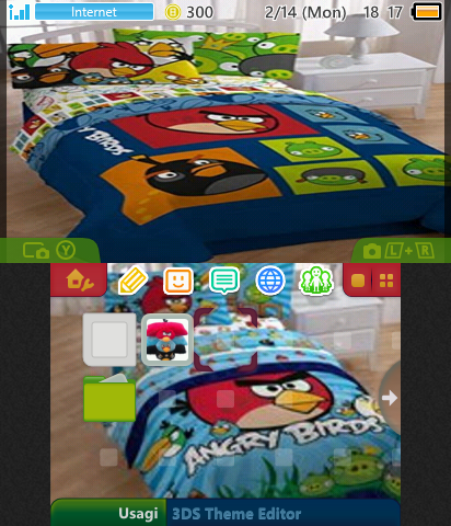 angry birds comforter theme