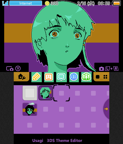 Lain pixel theme