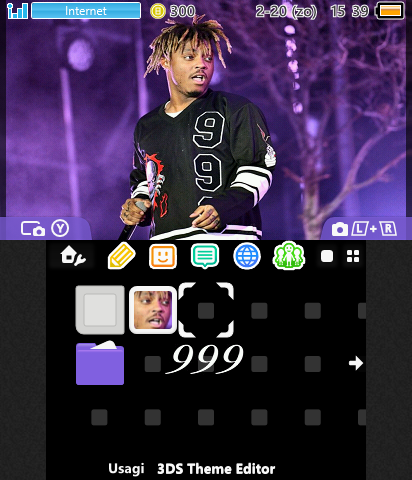 Juice WRLD Burn theme