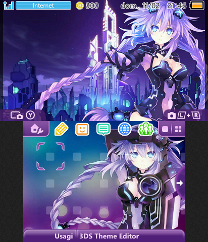 H. Neptunia - Purple Heart