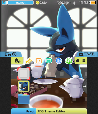 Lucario Tea Time