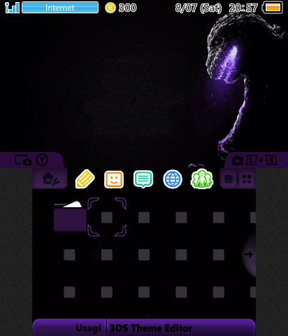 Shin Godzilla (Purple Glow)