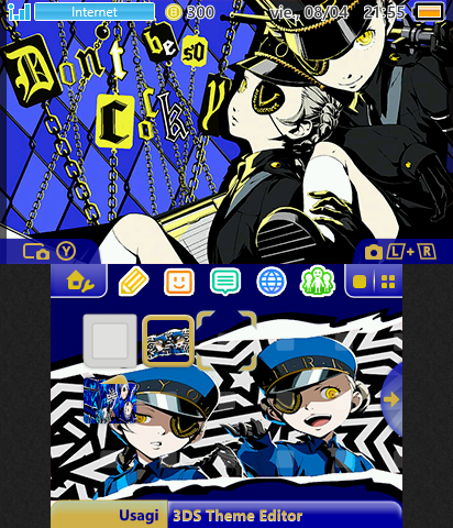 P5 Caroline and Justine theme.