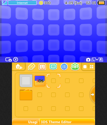 Blue and Yellow Theme