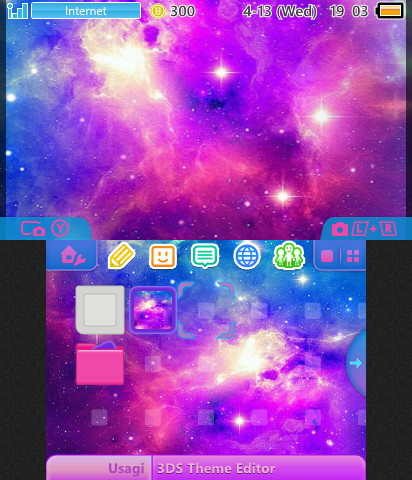Bright Galaxy Theme V0.2