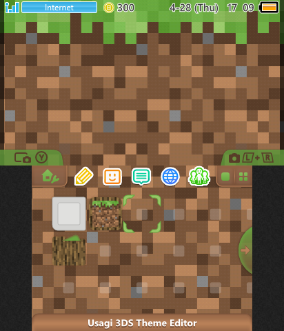 Minecraft Grass Block (Wood)