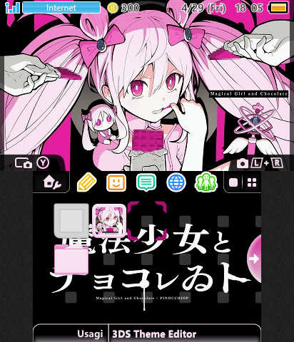 Magical Girl and Chocolate Theme