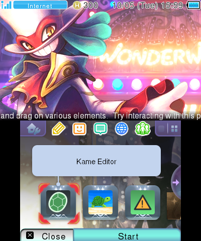 Balan Wonderworld - Main Menu