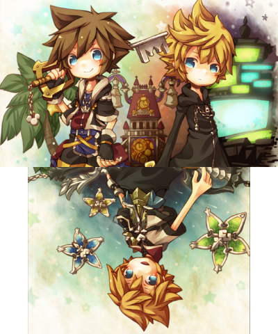 Sora, Ven and Roxas