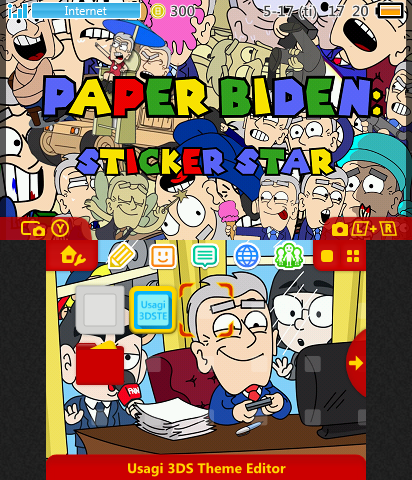 Paper Biden: Sticker Star