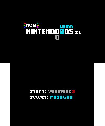 Pixel Logo: new Luma 2DS xl