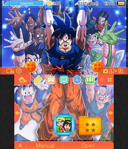 Dragon Ball Z with spanish intro