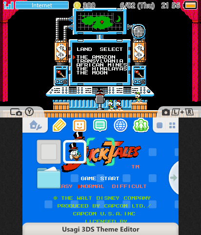 Ducktales (NES) - Title Screen