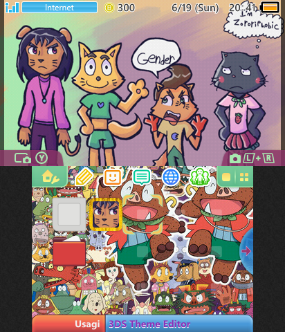 Zorori with the bois