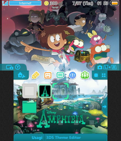 Amphibia Newtopia Poster Theme