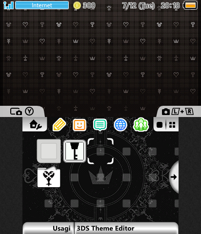 Kingdom Hearts - Black/White