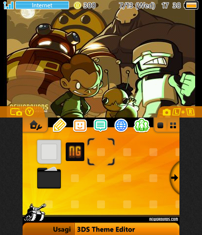 Newgrounds Theme