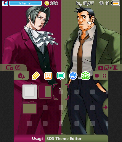 Edgeworth and Gumshoe