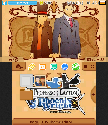 Prof. Layton VS. Phoenix Wright