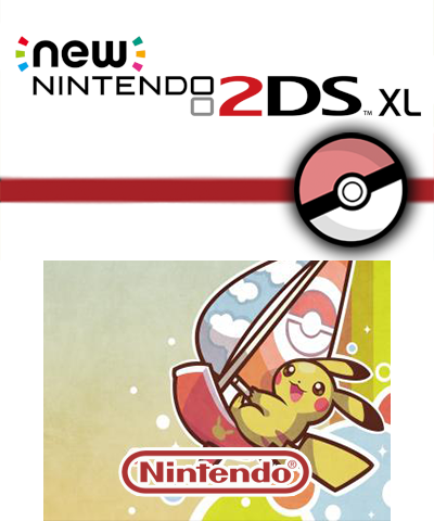 Pikachu Sail New 2ds XL