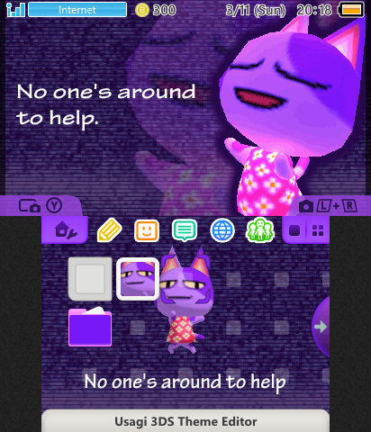 No one's around to help.