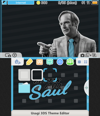 Saul Goodman 2DS Blue