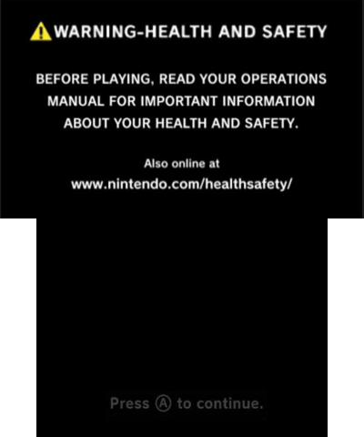 Wii Health and Safety