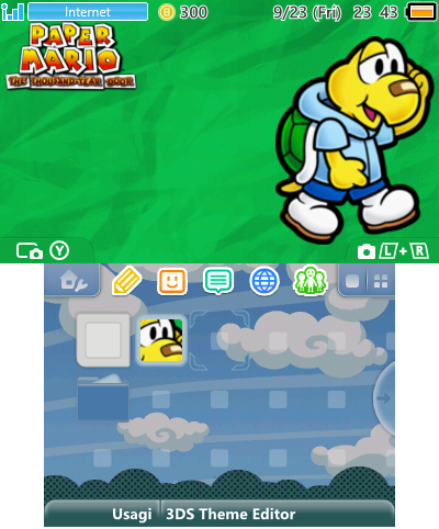 Paper mario TTYD Koops theme