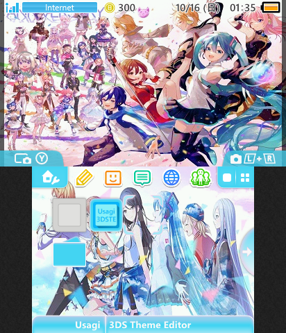 プロセカ一周年記念カスタムテーマ 「群青賛歌」