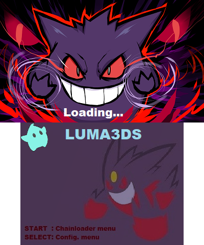 Pokemon - Gengar's splash screen