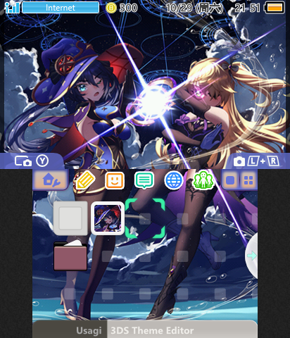 Genshin Mona & Fischl